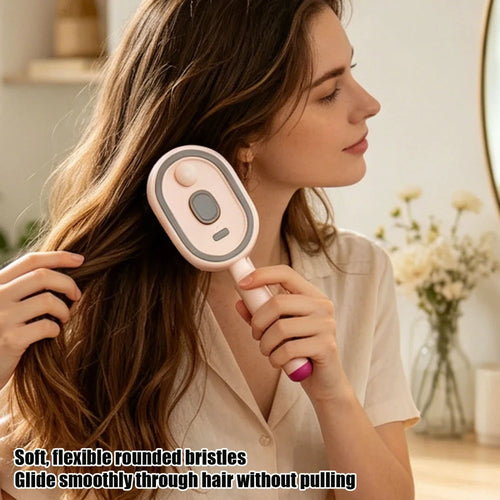 Rechargeable Electric Steam Hair Brush